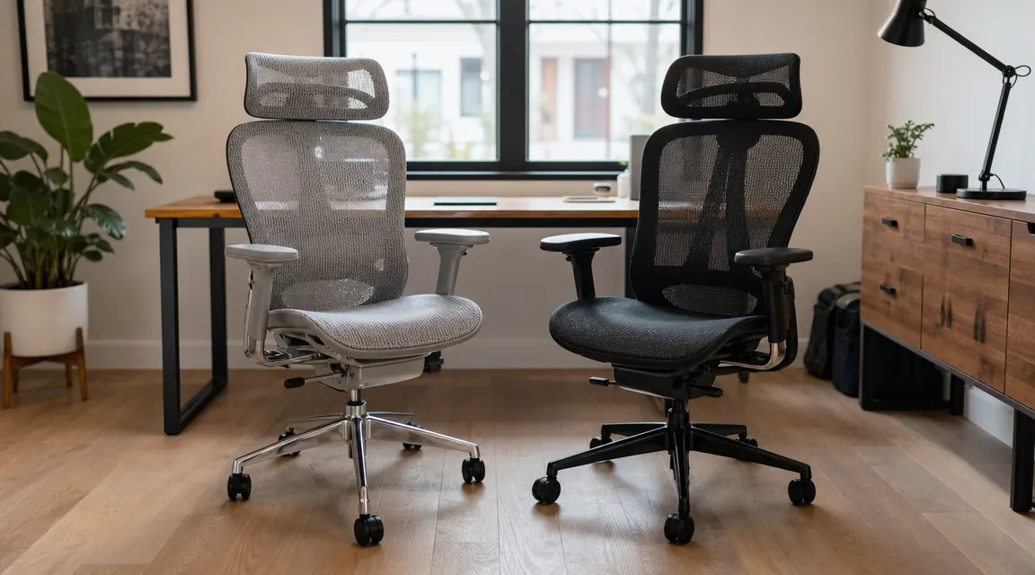 HOLLUDLE vs Sihoo Ergonomic Chair: Two Budget Mesh Chairs, One Clear Winner